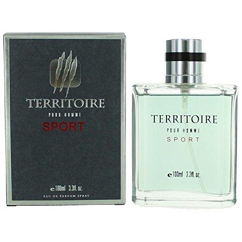 Territoire Sport by YZY Eau De Parfum Spray for Men & Women - 3.3 oz Long-Lasting Fragrance for Gym, Work & Date Night - Fresh Citrus & Woody Notes