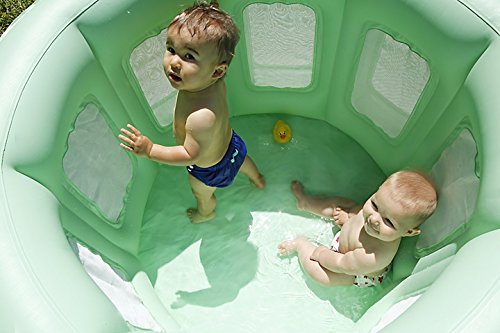 Inflatable Baby Pool Playpen - Safe & Fun Toddler Swimming Play Area for Backyard, Beach & Outdoor Water Activities
