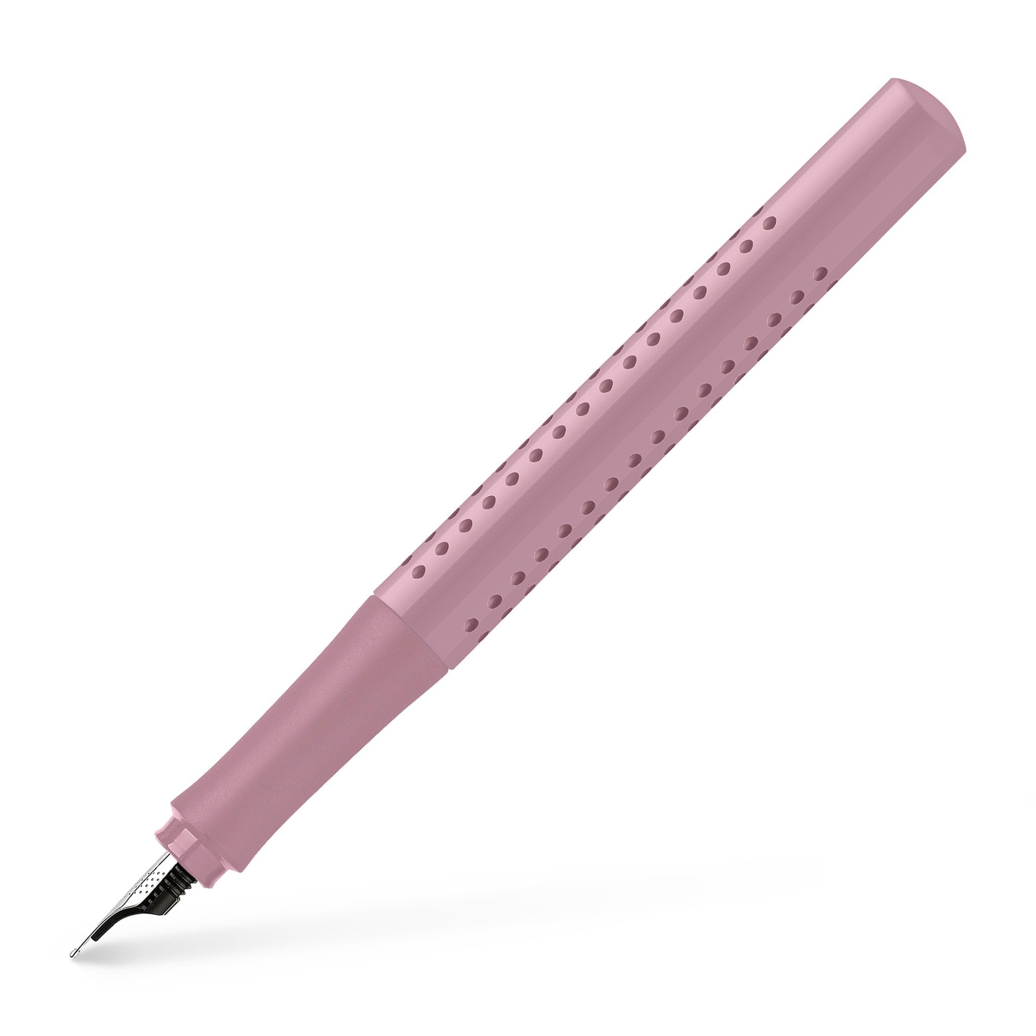 Faber-Castell Grip 2010 Fountain Pen - Rose Shadows Design, Smooth Writing, Premium Quality for Students & Professionals | Perfect for Journaling, Note-Taking & Gift Giving