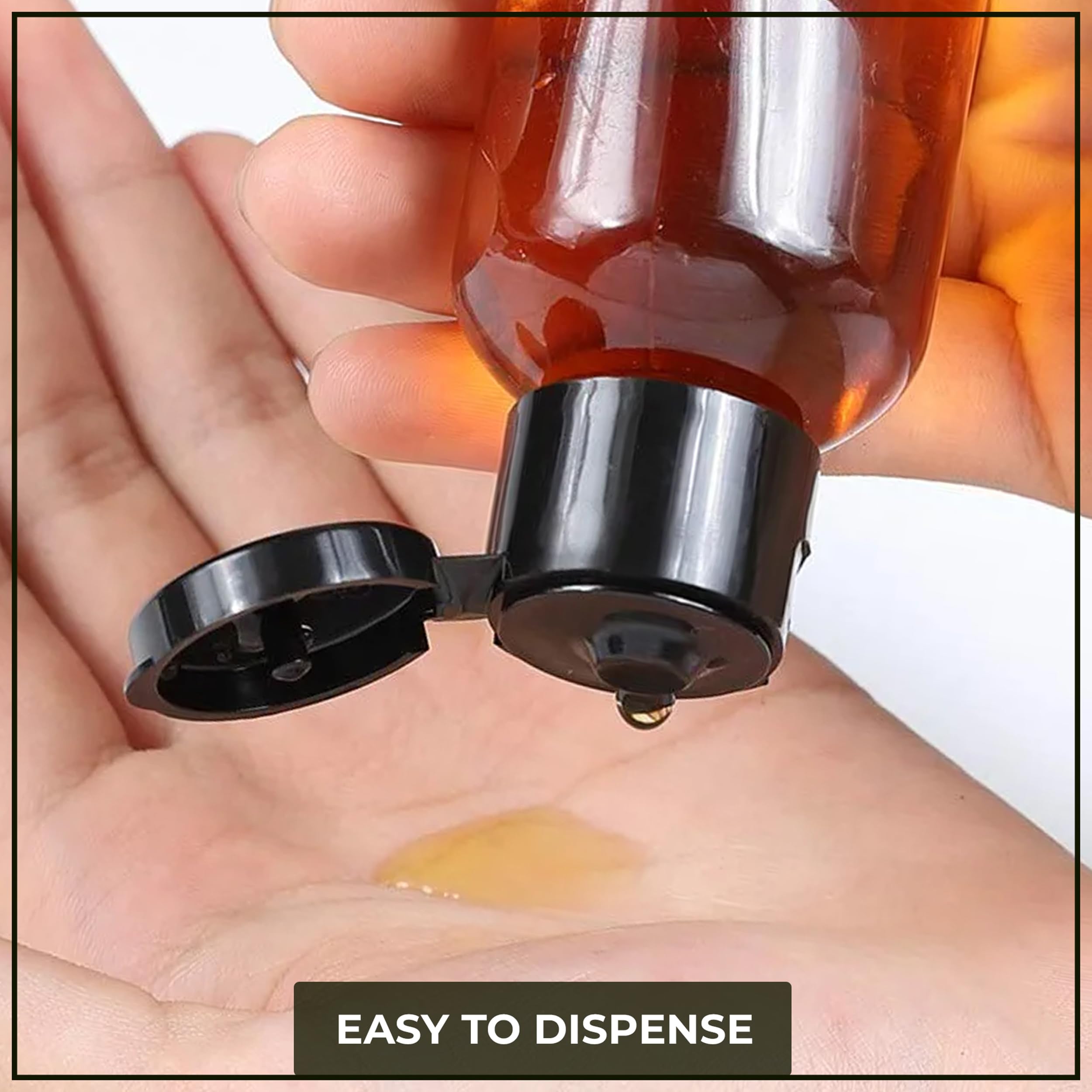 NSB Herbals 30ml Empty Clear Plastic Refillable Travel Bottles - Small Squeeze Cosmetic Containers with Black Flip Cap for Toiletries, Shampoo, Lotion & Cream (Pack of 3) - Perfect for Travel, Gym, Home & DIY Beauty Products