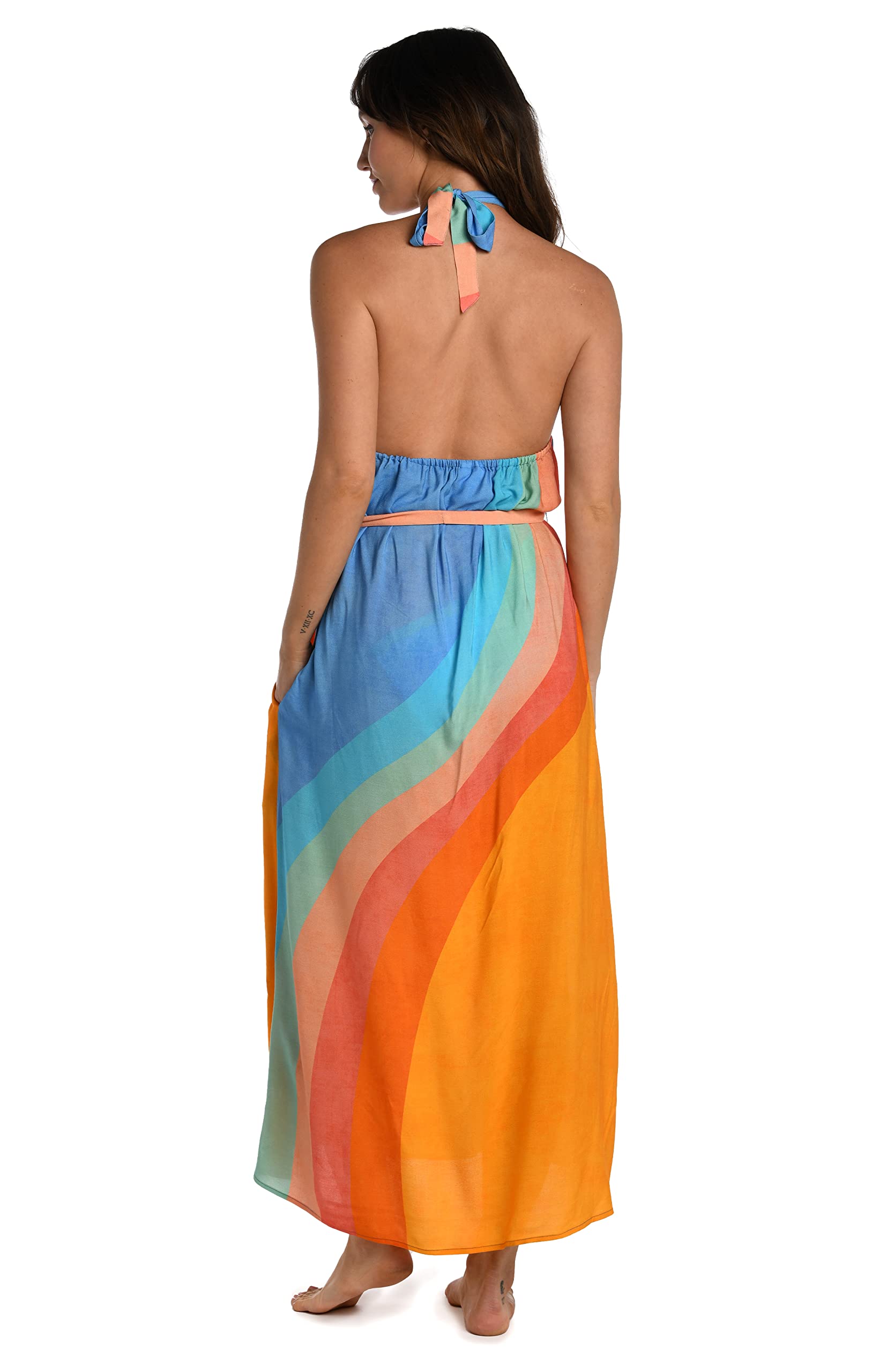 Sunshine 79 Women's Maxi Dress Swimsuit Cover Up - Lightweight Beach Cover Up Dress for Summer Vacation, Pool Party & Resort Wear