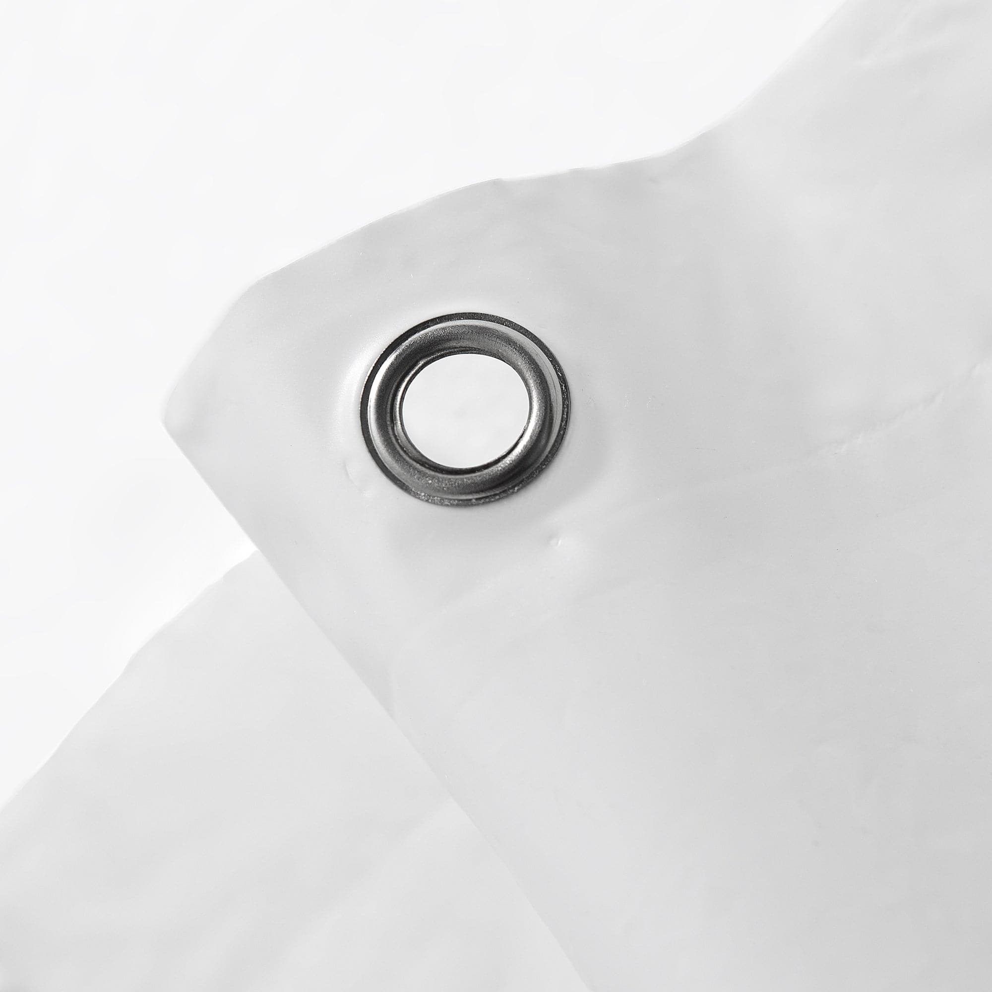 Waterproof & Mildew Resistant Shower Curtain Liner - Heavy Duty PEVA Fabric Bathroom Accessory for Bath Tub & Stall (72x72 Inches, White)
