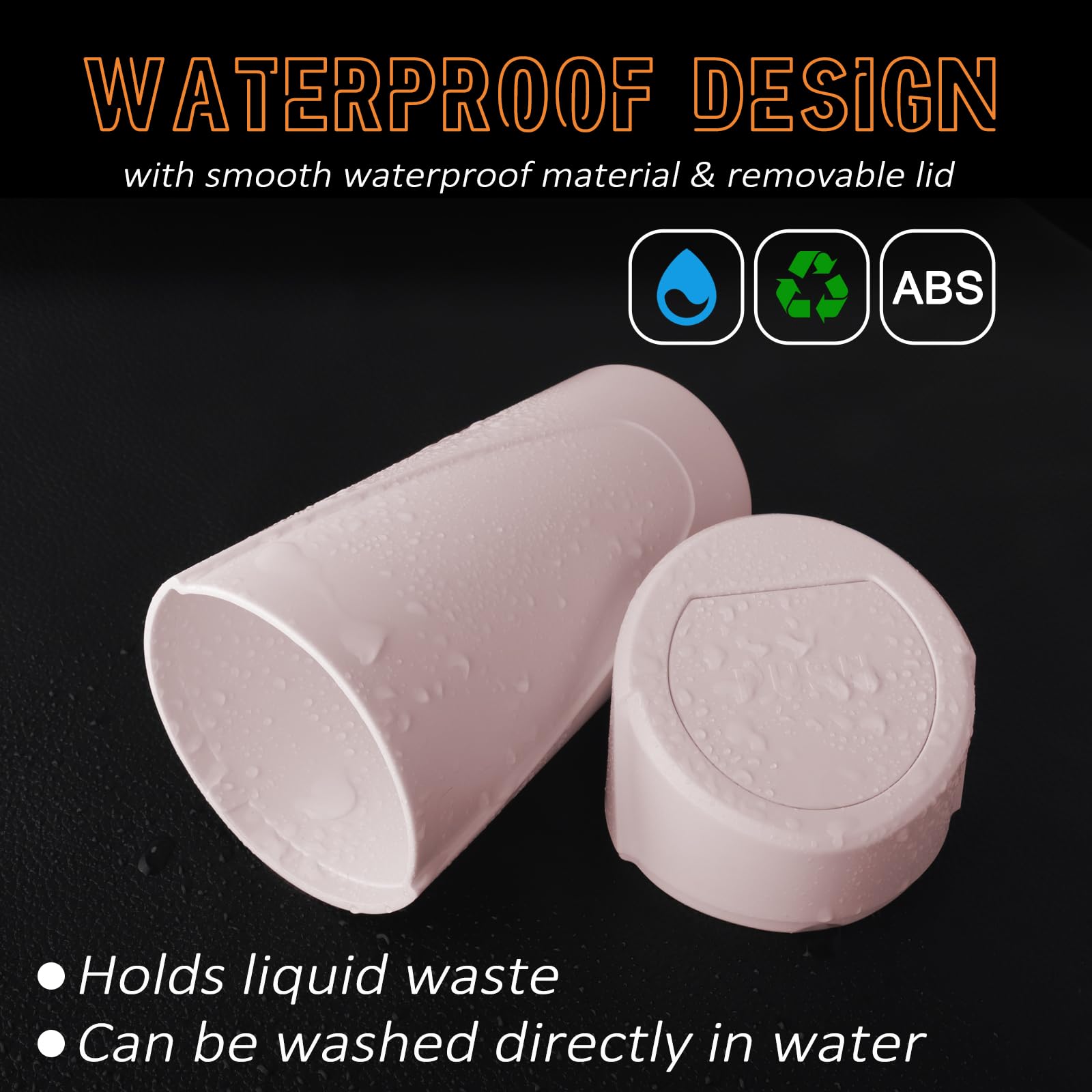 Leakproof Car Trash Can with Lid & 40 Trash Bags - Mini Garbage Bin for Car, SUV, Home & Office - Essential Auto Accessories (Sakura Pink) | Perfect for Road Trips, Commuting & Workspace Organization