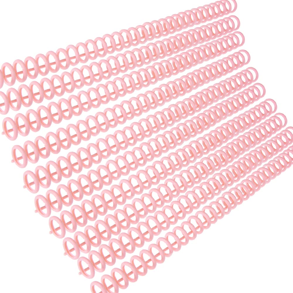 KW-Trio 10-Pack Plastic 30-Hole Loose Leaf Binder Rings - 85 Sheet Capacity for DIY Notebooks, Albums, Office & School Supplies - Perfect for Organizing Documents, Craft Projects & Presentations