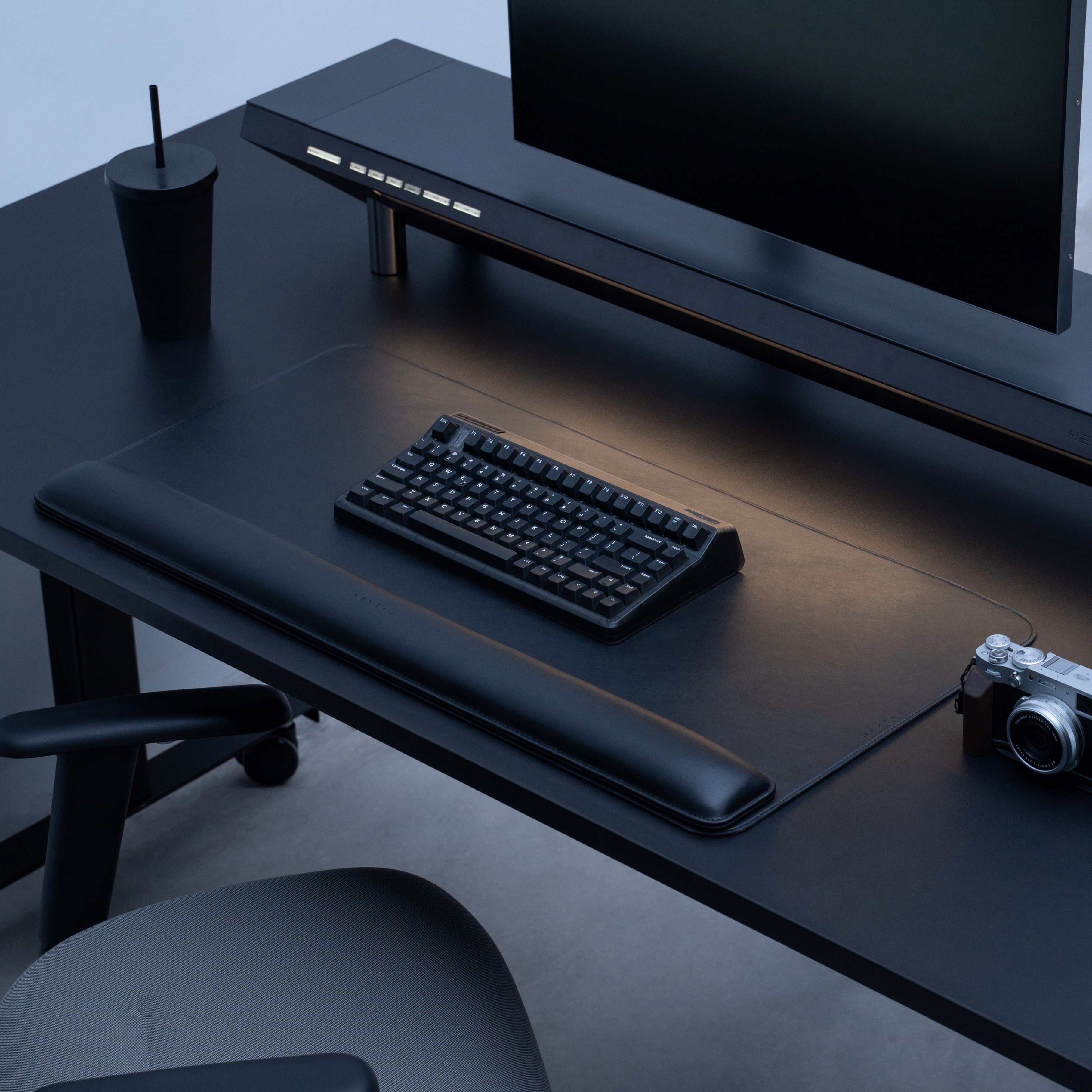 Premium Large Desk Mat Set - Non-Slip Office Desk Pad with Waterproof Surface for Home & Office Workspace - Perfect for Writing, Typing, and Mouse Use