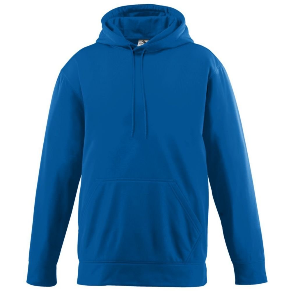 Augusta Activewear Men's Fleece Hooded Sweatshirt - Royal Blue - XXXXX-Large Size | Warm Winter Pullover for Outdoor Activities, Gym & Casual Wear