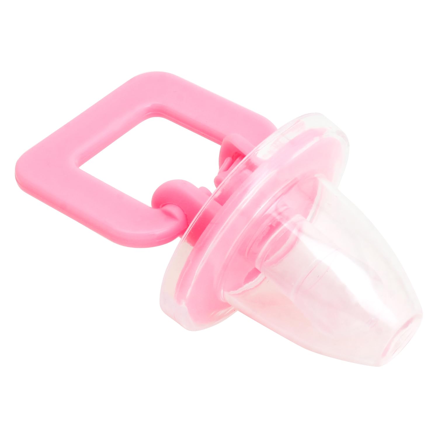 Joy Buzz Pacifier & U-Shape Toothbrush Set - BPA-Free Silicone Baby Pacifier and Toothbrush for 0-12 Months - Safe Infant Oral Care for Teething & Gum Relief (Pink/Blue) - Perfect for Daycare, Travel & Bedtime Soothing