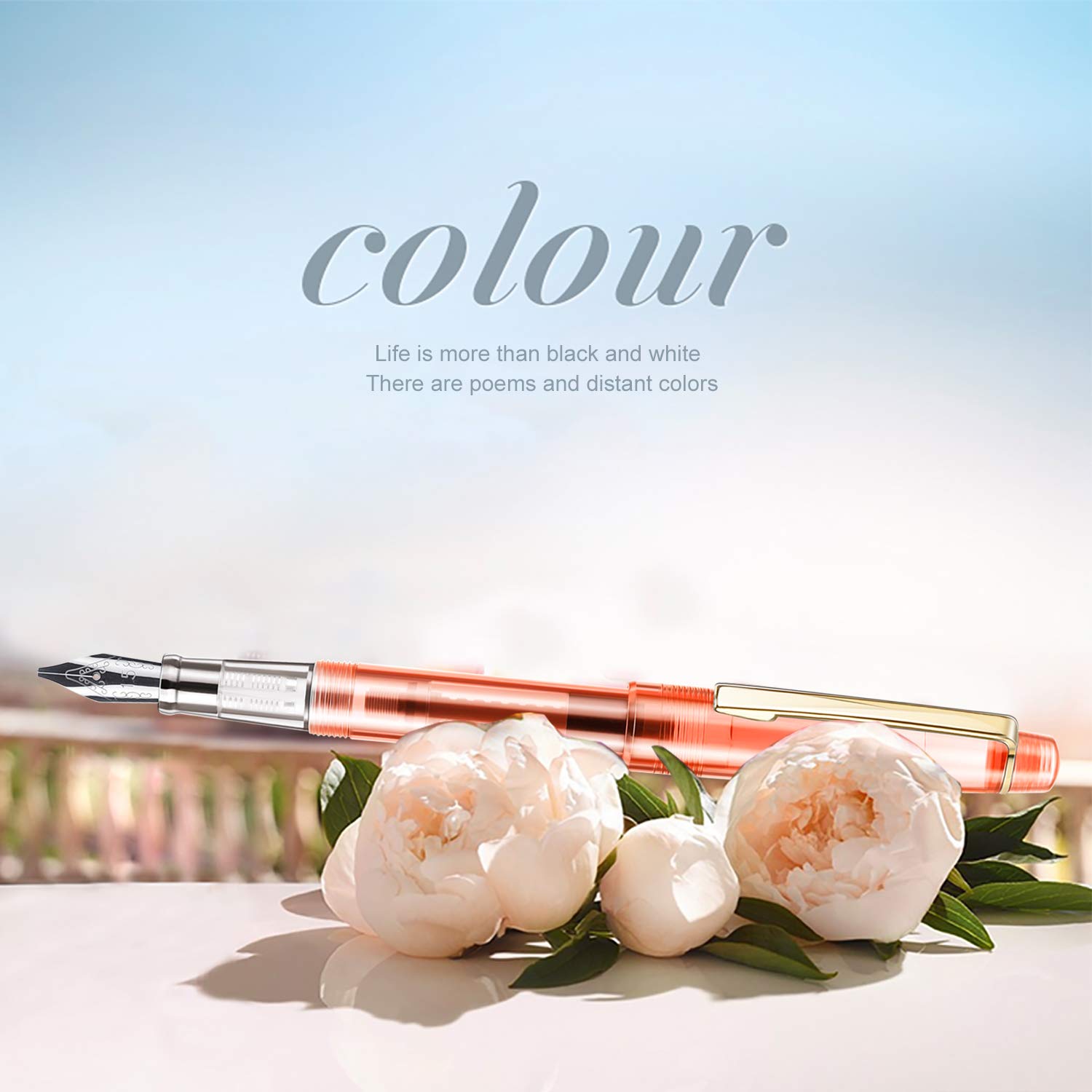 Premium Calligraphy Pen Set with 7 Nib Sizes & 36 Ink Cartridges - Complete Fountain Pen Kit for Beginners | Perfect for Wedding Invitations, Hand Lettering, Art Journals & DIY Projects (Model F736)