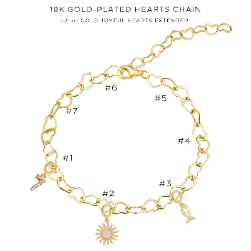 Elegant Charm Bracelet with Assorted Charms - Adjustable & Stylish Jewelry Gift for Women - Perfect for Parties, Anniversaries & Everyday Wear