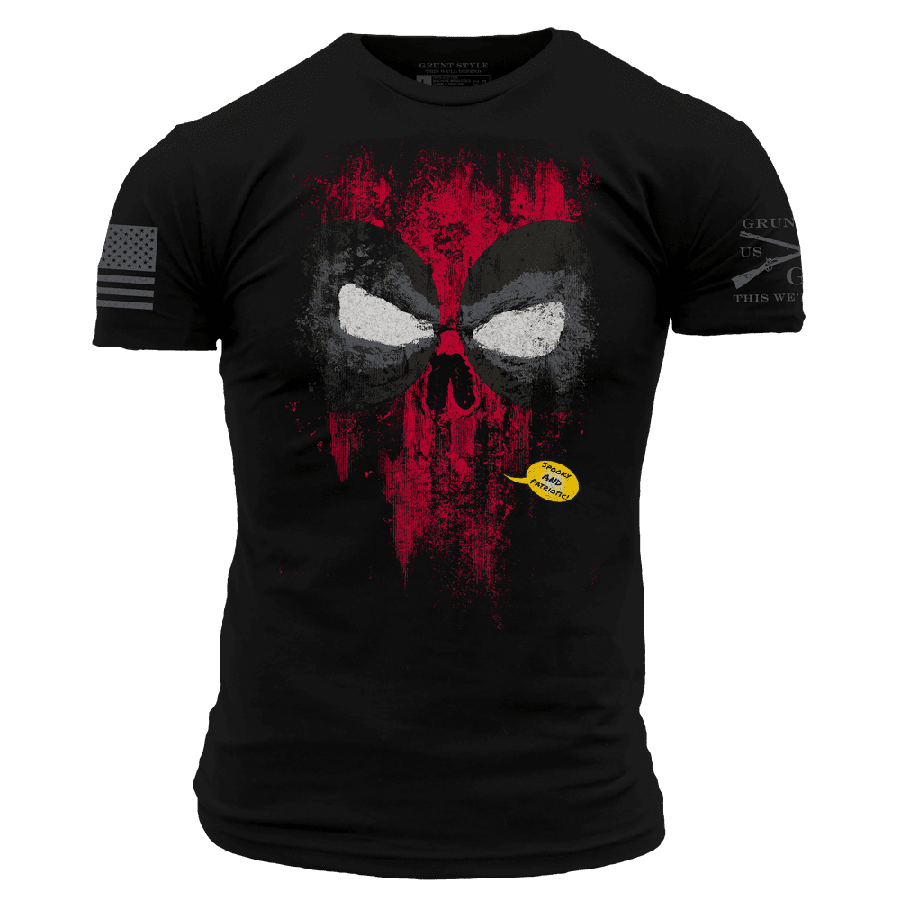 Merc Reaper T-Shirt for Men - Black Cotton Graphic Tee - Perfect for Casual Wear, Gaming, and Street Style