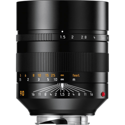 Leica Summilux M 90mm f/1.5 ASPH. Lens - Professional Fast Aperture Prime Lens for Leica M Cameras - Perfect for Portrait, Low Light & Street Photography