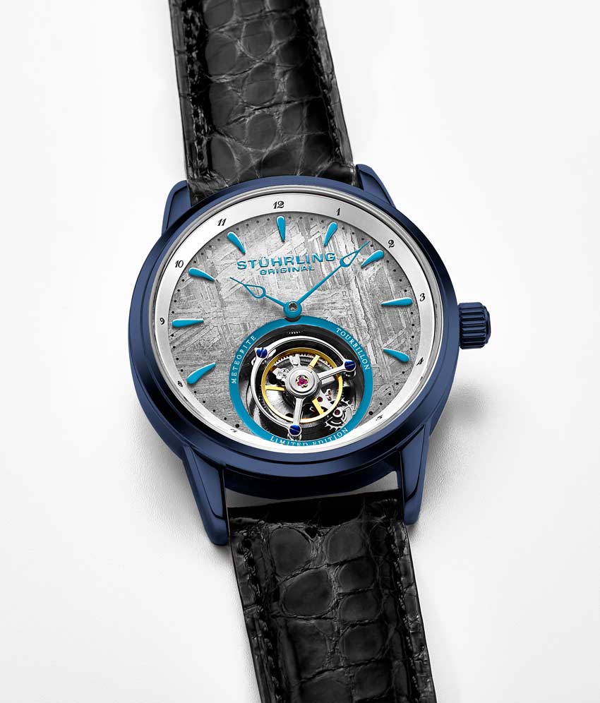 Galactic Labyrinth 42mm Tourbillon Watch - Luxury Automatic Mechanical Timepiece for Men - Perfect for Formal Events, Business Meetings & Collector's Display