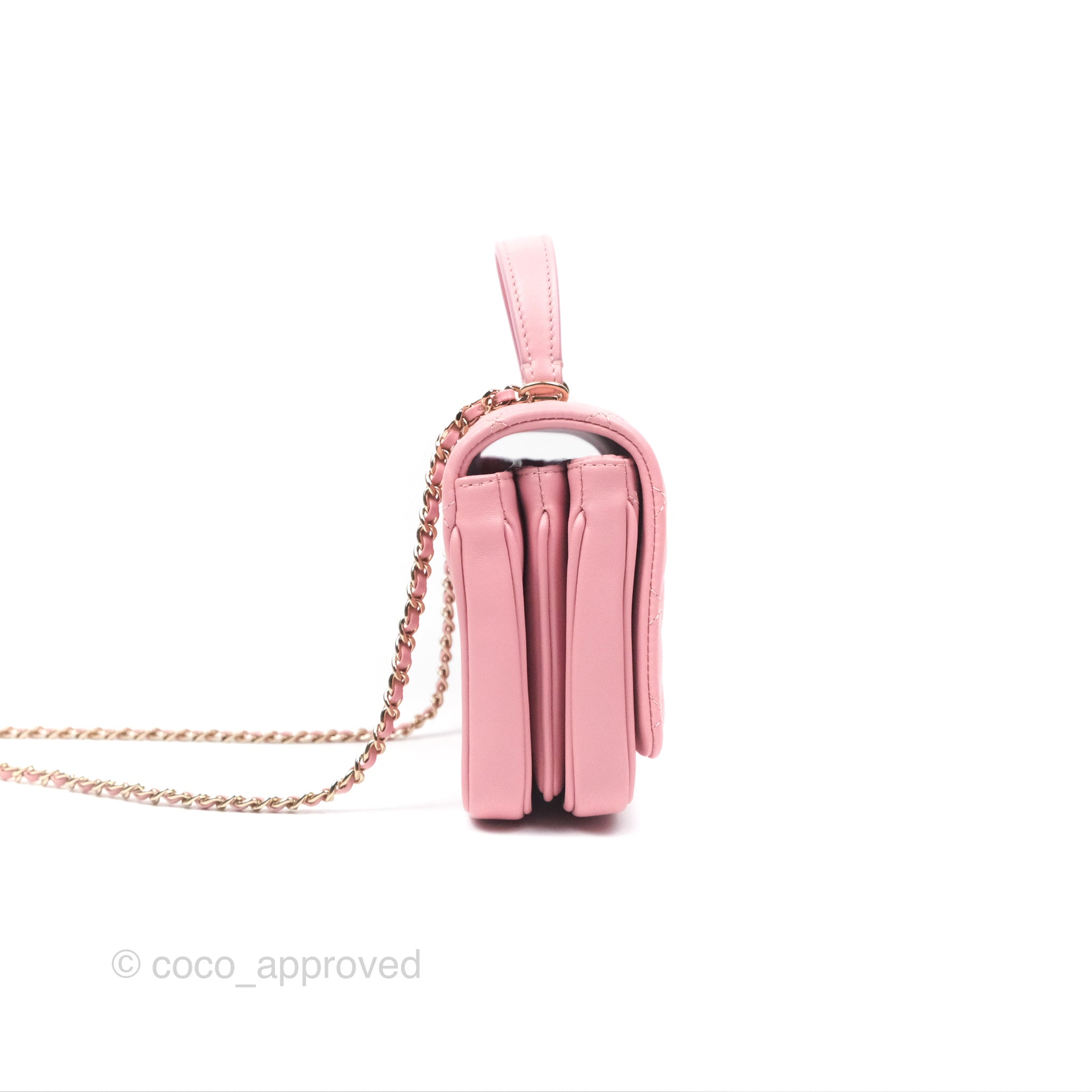 Chanel Citizen Chic Flap Bag in Pink Lambskin Leather with Gold Hardware - Luxury Crossbody Purse for Women, Perfect for Date Night & Special Occasions