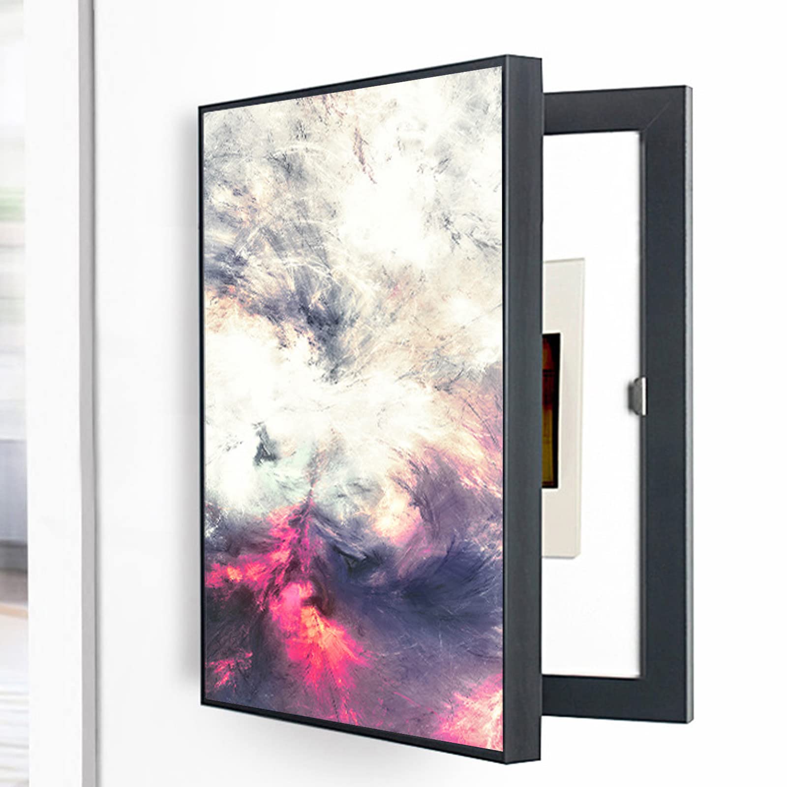 Indoor Electric Meter Cover Box - Decorative Electrical Panel Cover for Home Use, Hide Unsightly Meters & Distribution Boxes - Perfect for Living Rooms, Bedrooms & Hallways