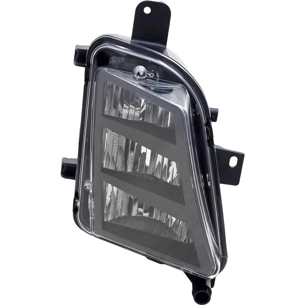 Volkswagen Golf Fog Light Assembly LED Passenger Side Right 2014-2017 Models | VW2593128 5GM941700A Replacement | Perfect for Night Driving & Foggy Conditions