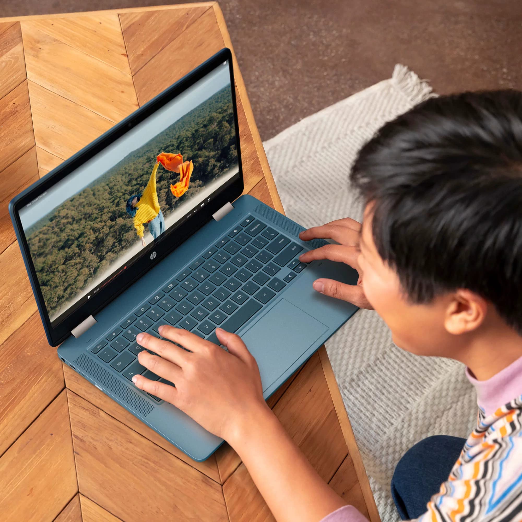 HP 2022 X360 Chromebook Spin 2-in-1 Convertible Laptop - 14
