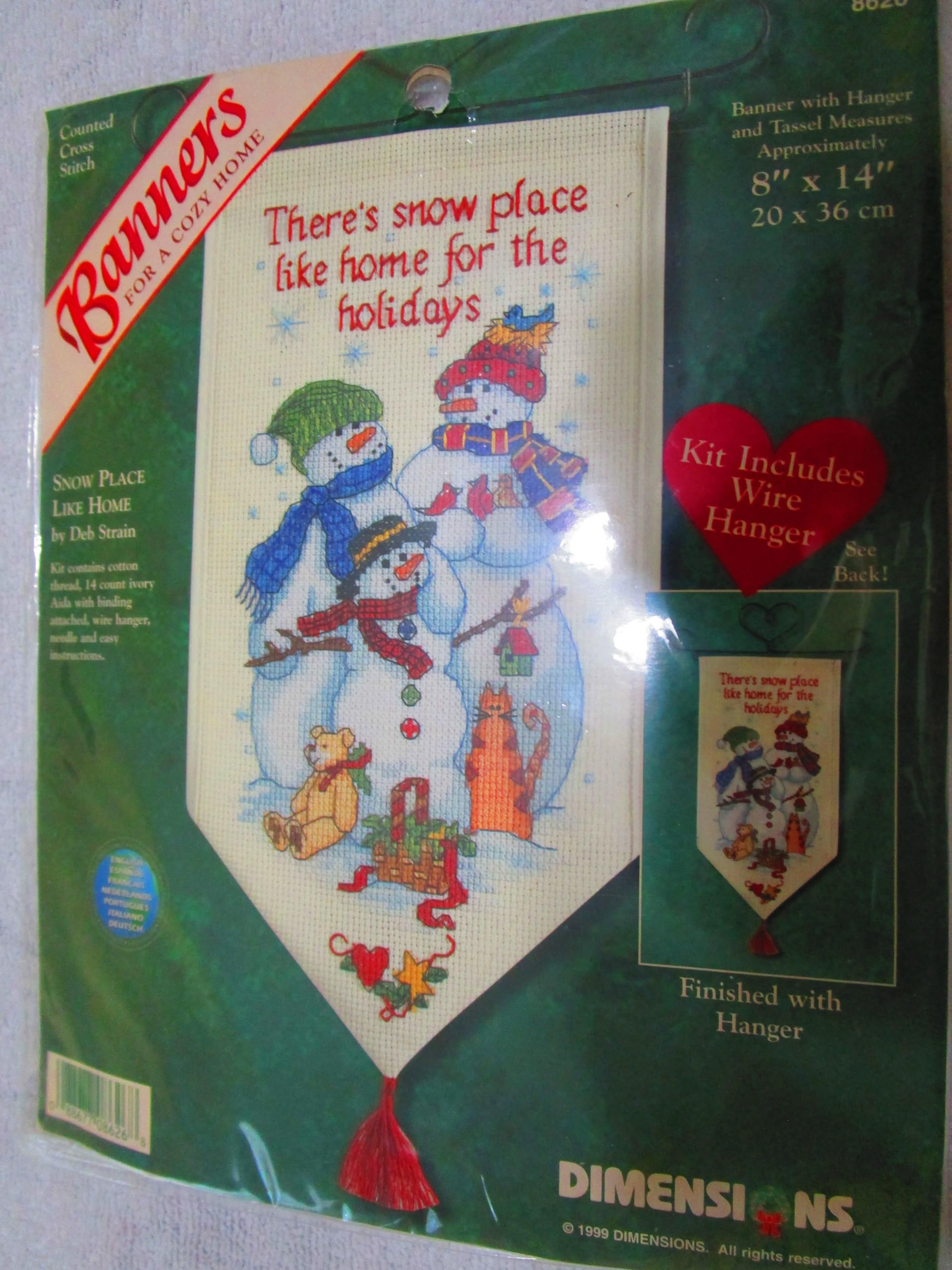Dimensions 8626 Counted Cross Stitch Kit - 8
