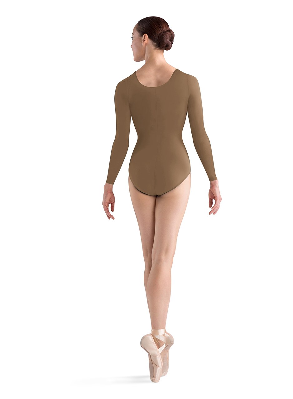 BLOCH Women's Dance Leotard - Long Sleeve Ballet Leotard for Women & Girls - Perfect for Ballet Class, Performance & Dance Practice