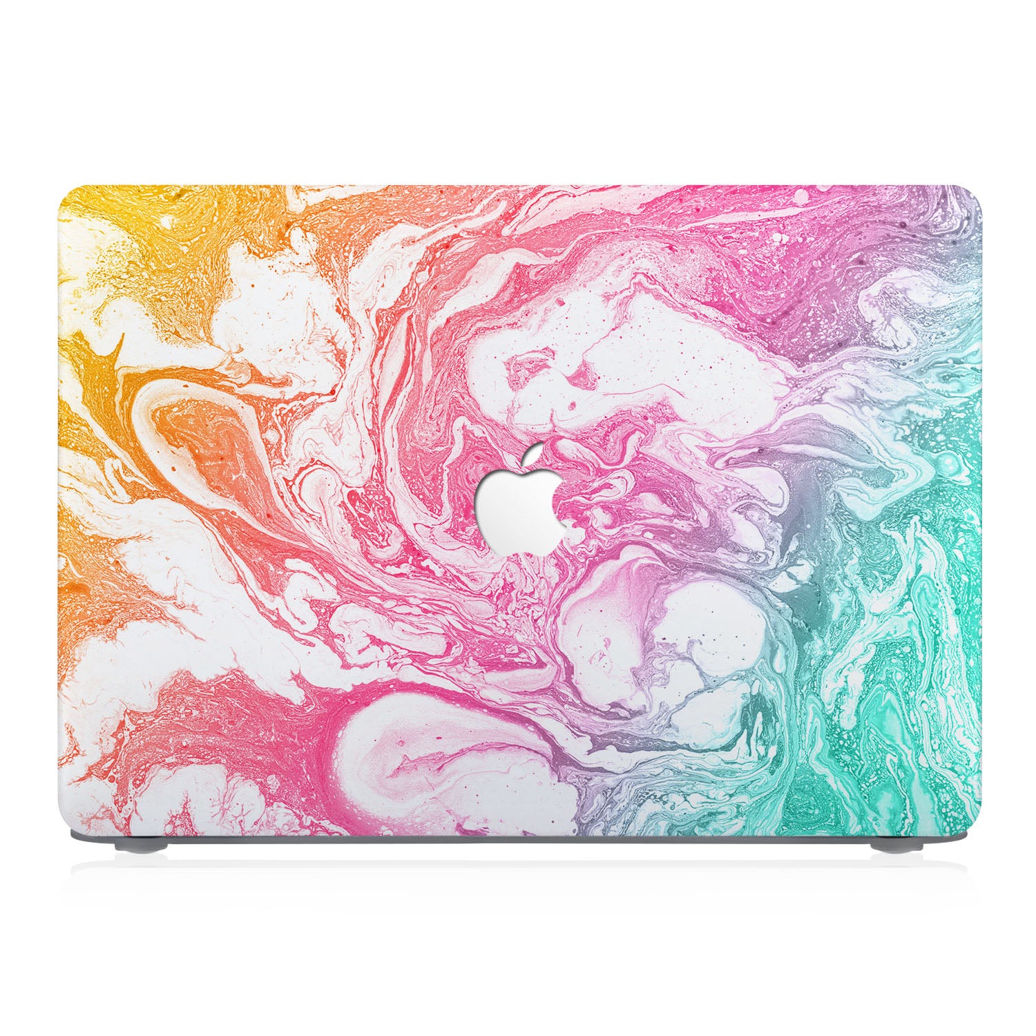 Premium MacBook Case with Abstract Oil Painting Design - Durable & Stylish Laptop Cover for Work, Travel & Everyday Use