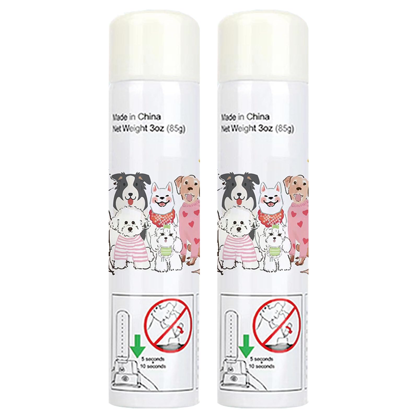 Citronella Spray Refill 2 Pack for Dog Bark Collars - Natural Anti-Bark Solution for Small, Medium & Large Dogs - Perfect for Outdoor Training, Camping & Noise Control