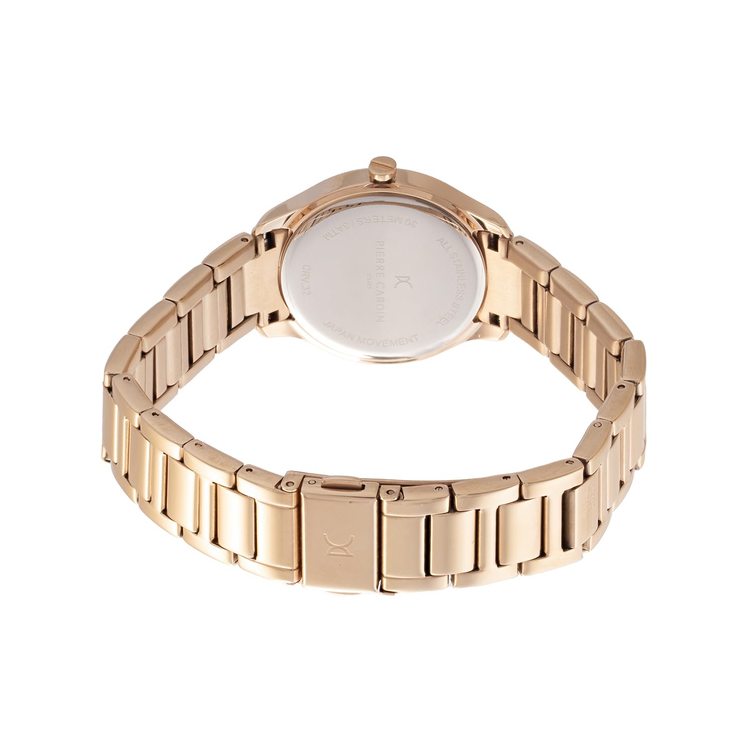 Pierre Cardin Vivienne Women's White MOP Analog Watch - CRV.0007 | Elegant Dress Watch for Office, Party & Special Occasions