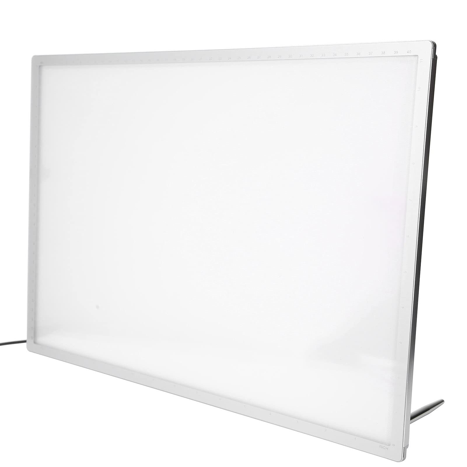 Ultra-Thin PC Sheet LED Light Box with Metal Stand - Perfect for Hair Salon, Retail Store, and Business Signage Decoration