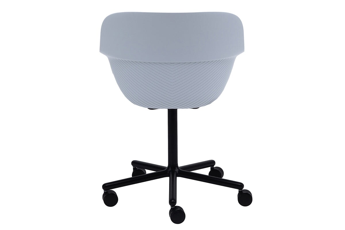 Tommy Tub Plastic Chair with Swivel Base - Durable Outdoor & Indoor Seating for Patio, Poolside, and Garden Relaxation