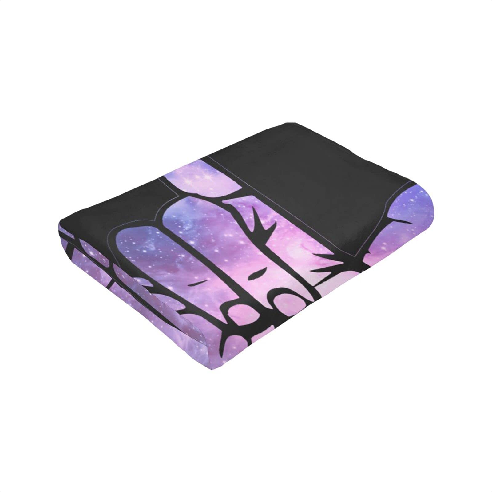 ASL I Love You Sign Language Flannel Fleece Throw Blanket - Soft & Warm Blanket for Bed, Sofa, Living Room - Perfect for Couples, Gift Giving & Cozy Winter Nights