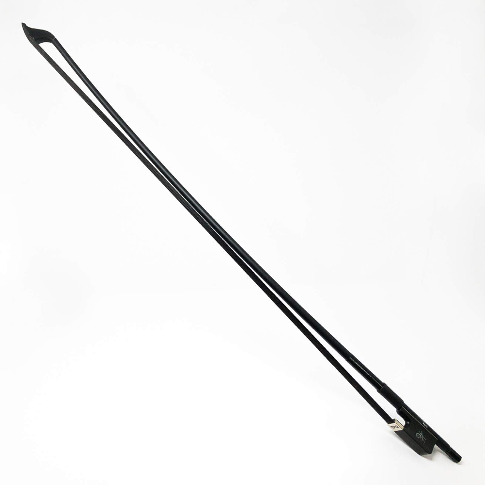 Premium Carbon Fiber Violin Bow 3/4 Size - Ebony Frog with Inlaid Design & High-Quality Horse Hair | TPG Sharp Bow by The Piano Guys | Perfect for Professional Violinists, Students & Classical Performances