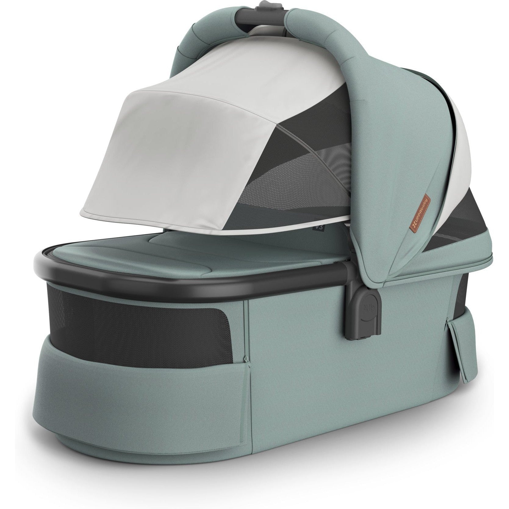 UPPAbaby V3 Bassinet for Vista, Cruz & Ridge Strollers - Lightweight, Portable Baby Bed for Newborns - Perfect for Travel, Home & Outdoor Use