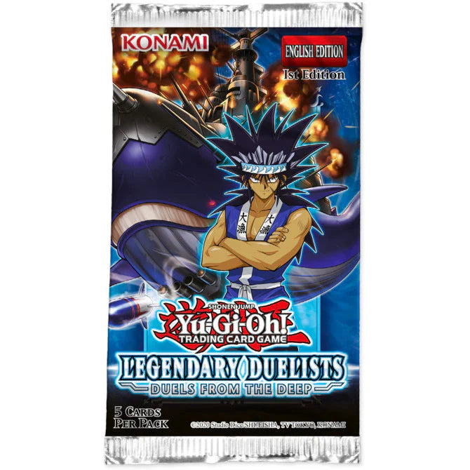 Yu-Gi-Oh! Legendary Duelists 9: Duels from the Deep Booster Pack - Collectible Trading Cards for Strategic Gameplay & Competitive Tournaments