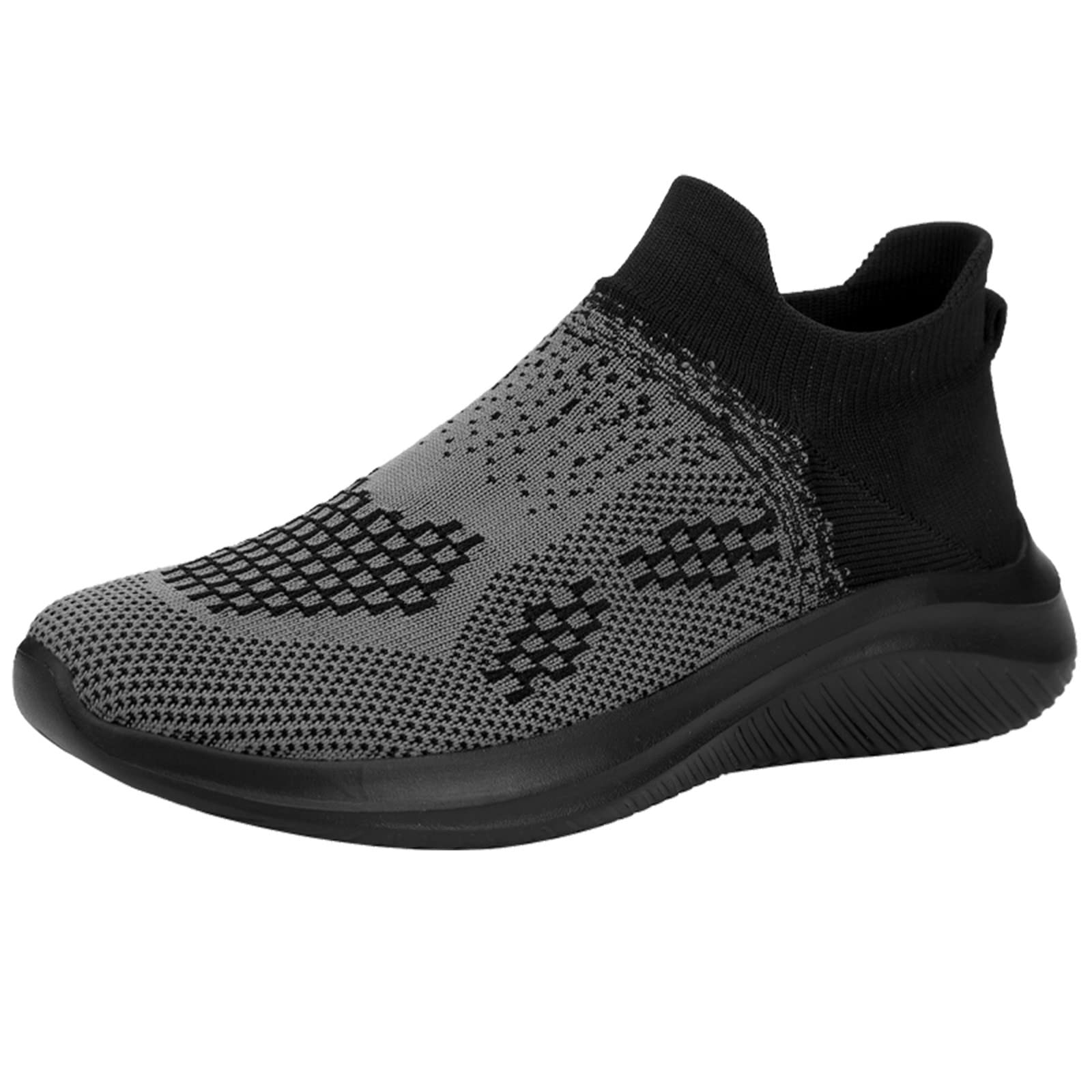**YUHAOTIN Men's Waterproof Slip-On Travel Shoes - Breathable Casual Walking Sandals for Plantar Fasciitis, Running & Tennis - Comfortable Couple Shoes for Outdoor, Gym & Daily Wear**
