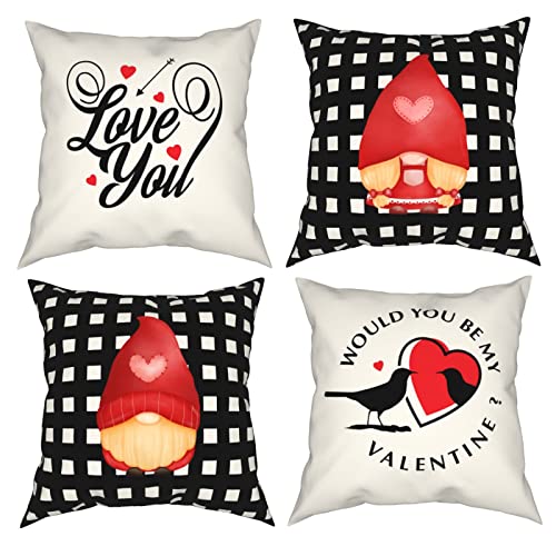 Valentines Day Love Birds With Red Heart