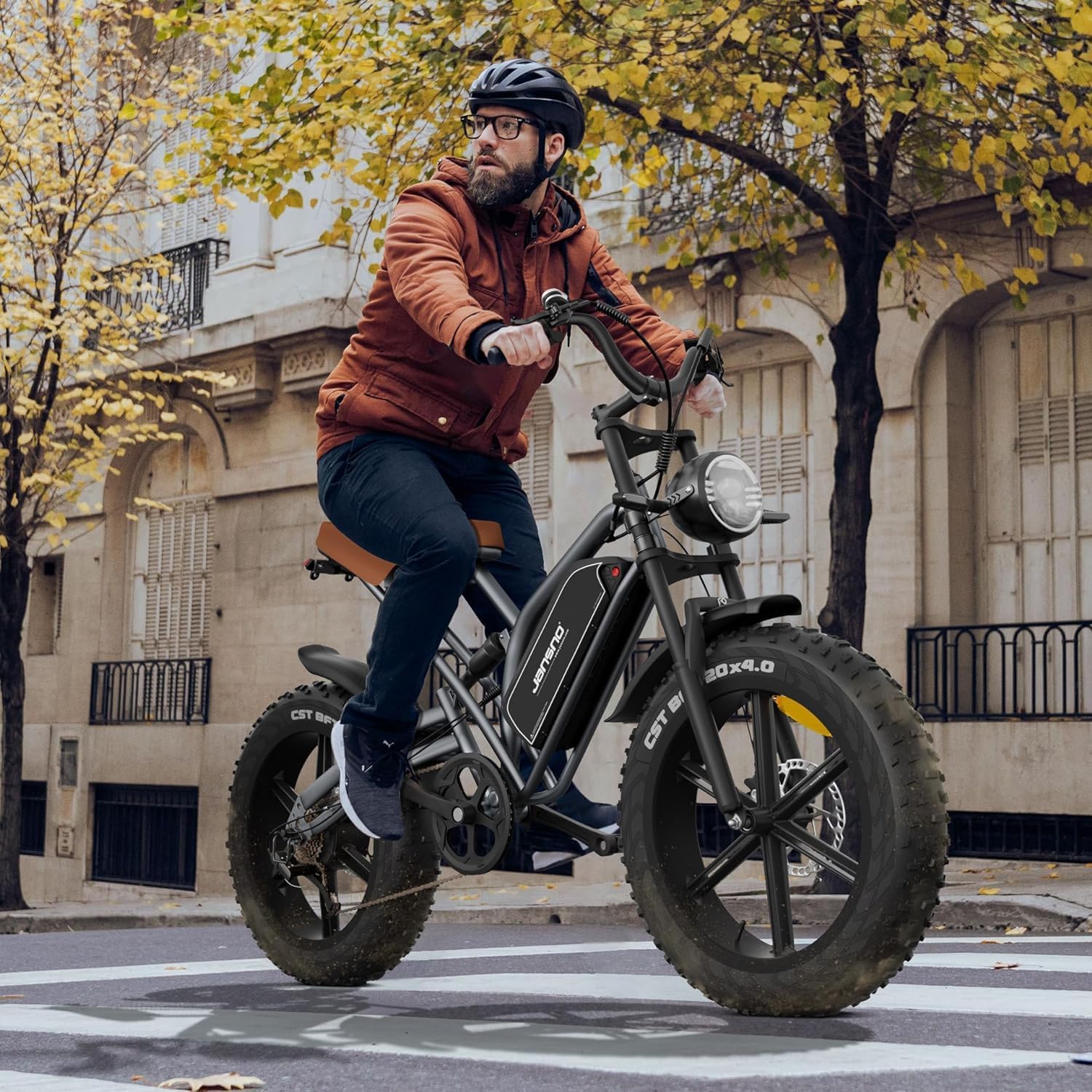 X50 1000W Electric Bike for Adults - 48V 672Wh Battery, 25-30MPH, 50-75 Mile Range - 20