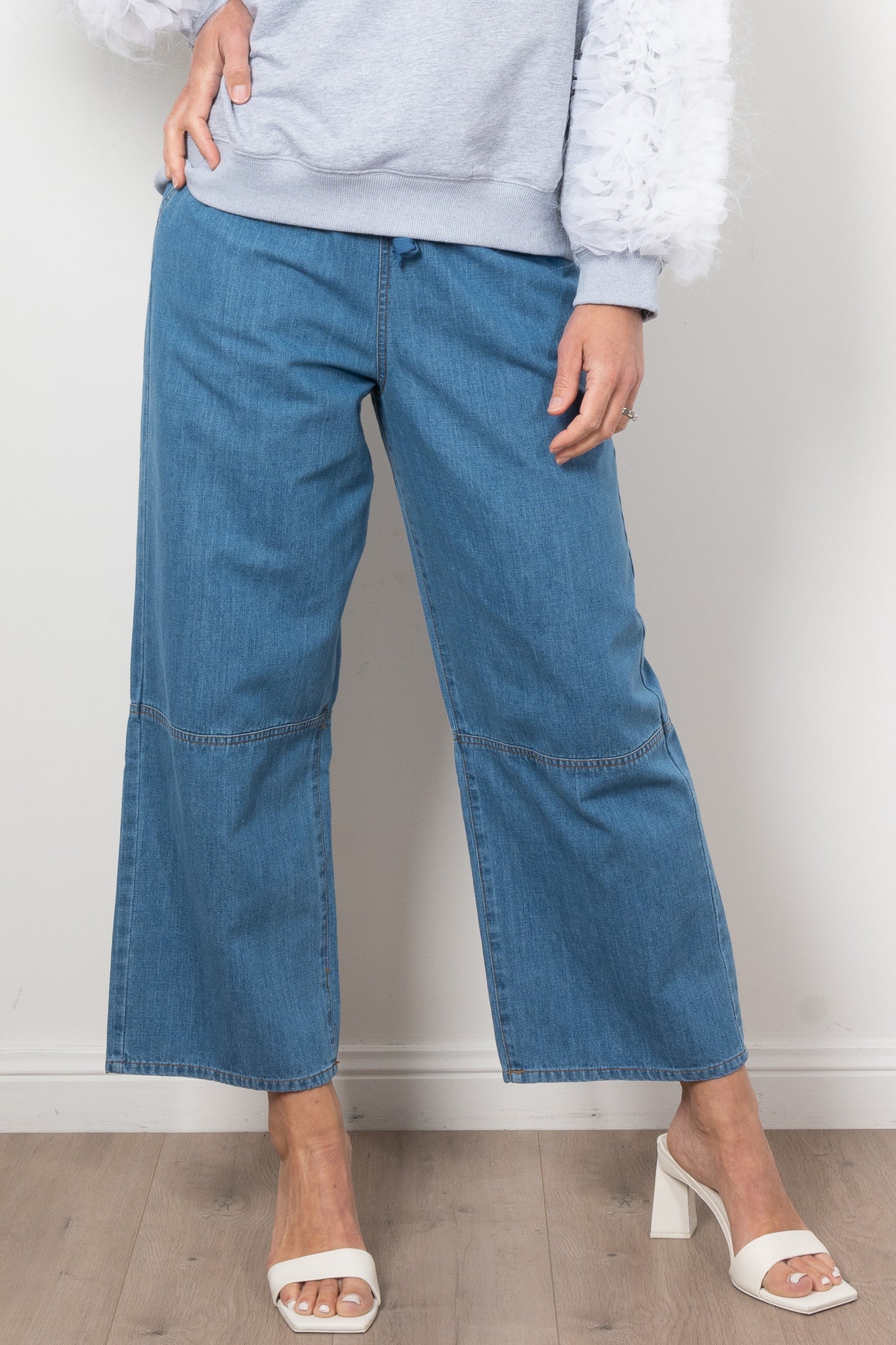 M.A. Dainty Kent Pant - Women's High Waisted Wide Leg Trousers for Office & Casual Wear | Comfortable Stretch Fabric for Work & Everyday Outfits