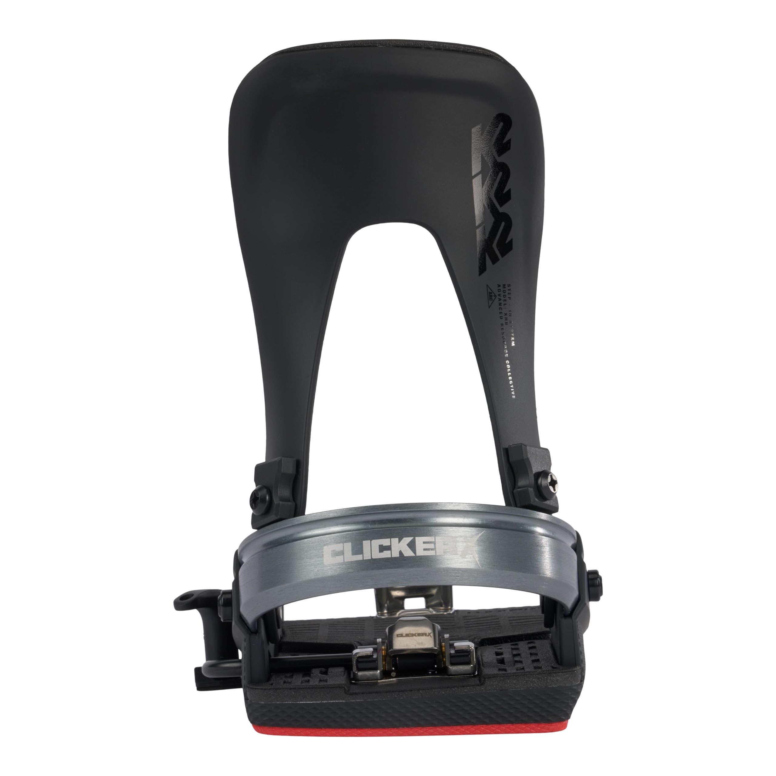 K2 Clicker X HB Women's Snowboard Bindings - Lightweight & Responsive for All-Mountain Riding - Perfect for Freestyle, Powder & Park Performance