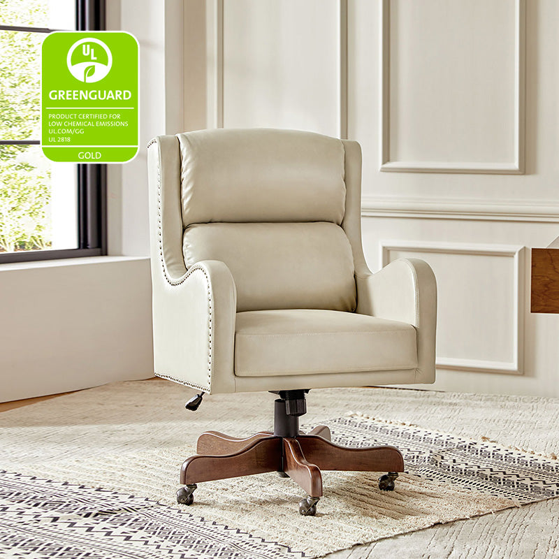 Premium Otto Executive Task Chair - Adjustable Seat Height & Tilt Mechanism - Ergonomic Office Chair for Home & Business Workspaces