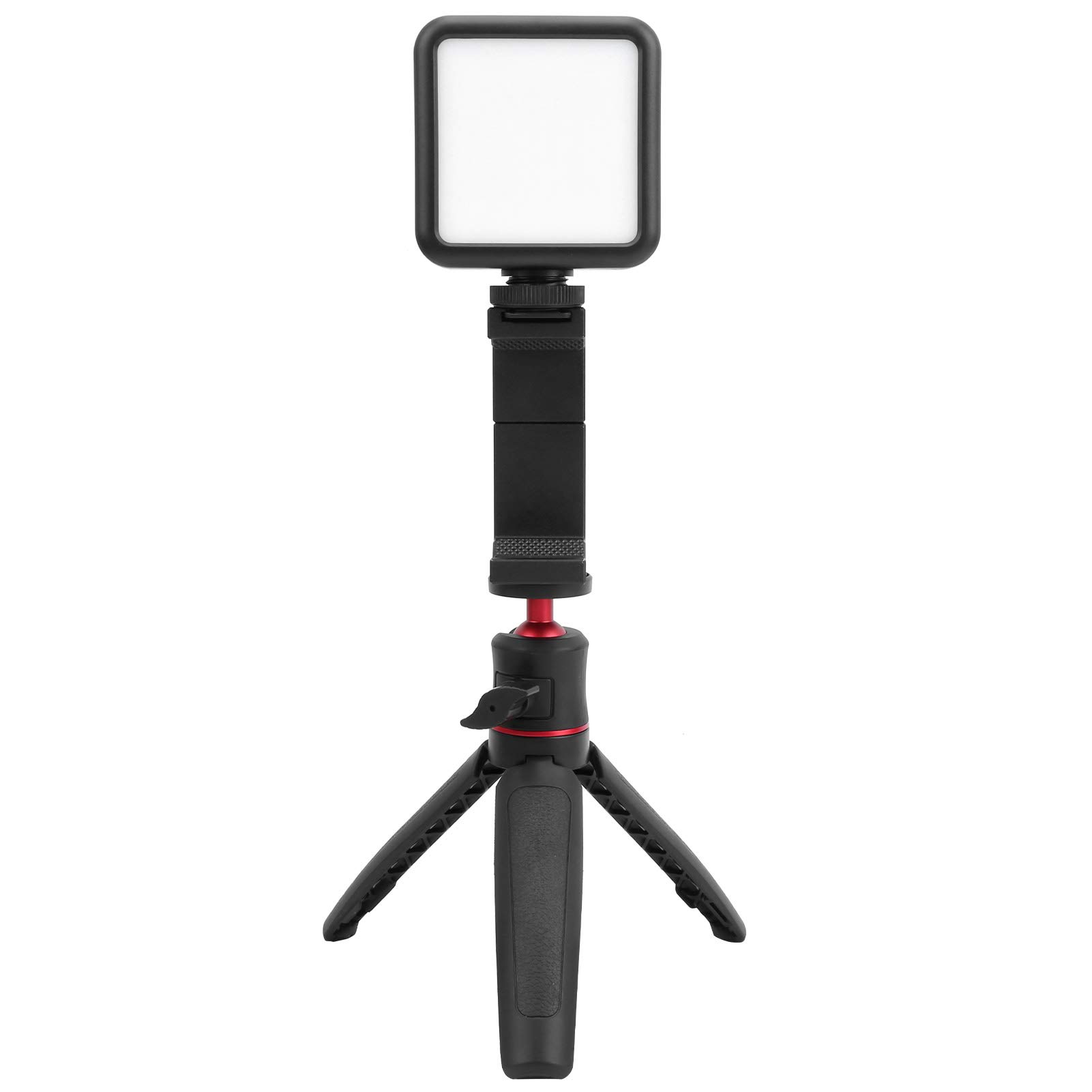 Professional 6-in-1 Fill Light Kit with Adjustable Tripod & Phone Mount - Soft LED Lighting for Photography, Vlogging, YouTube Videos, Live Streaming & Selfies (Perfect for Home Studio, Content Creation & Social Media)