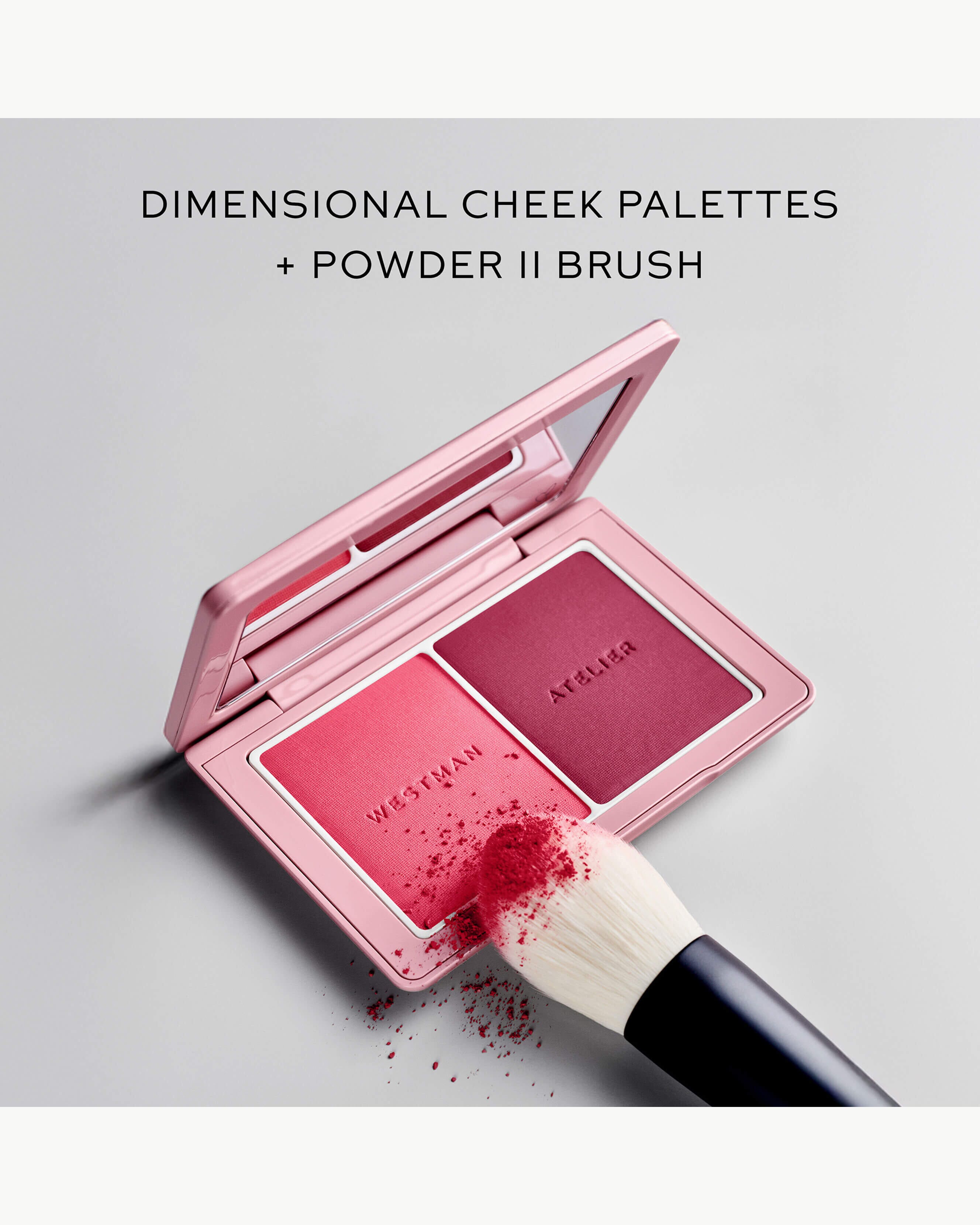 Premium Powder Brush II - Soft & Fluffy Makeup Brush for Loose & Pressed Powder - Perfect for Setting, Baking & Finishing Makeup