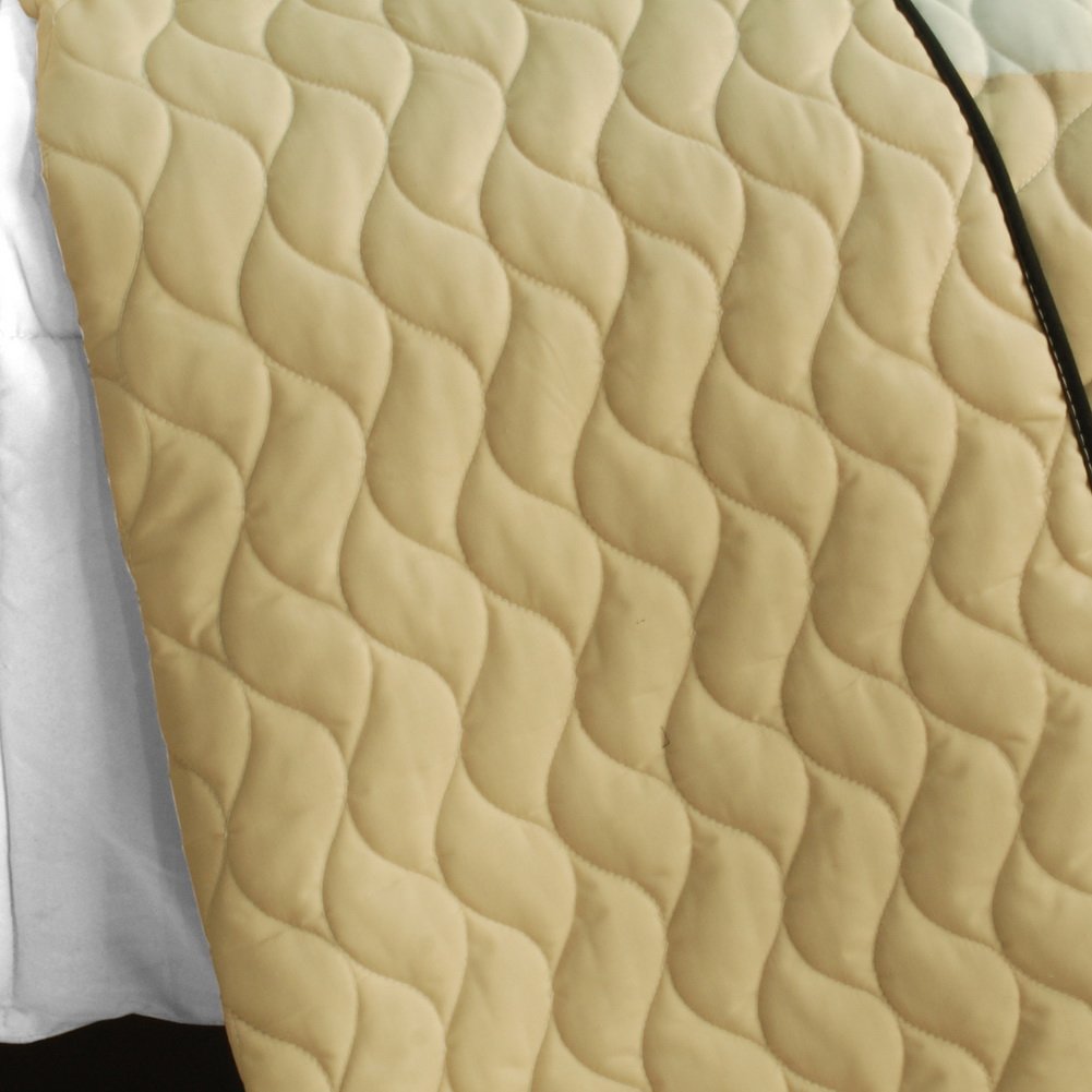 Evergreen Tree Vermicelli-Quilted Patchwork Quilt Set - Full/Queen Size Bedding for Cozy Home Decor & Comfortable Sleep