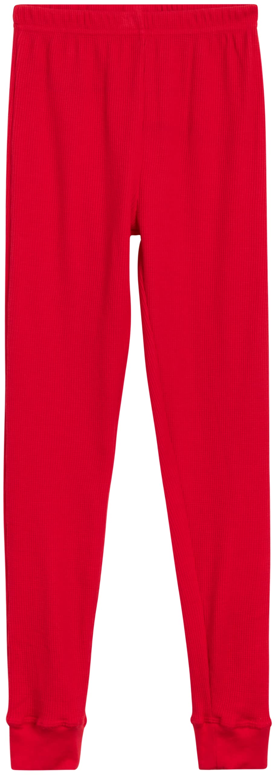 Boys' Thermal Underwear Set - 2 Piece Waffle Knit Long Sleeve Shirt & Pants for Cold Weather (2T-16) | Winter Base Layer for Kids Outdoor Activities & Snow Play