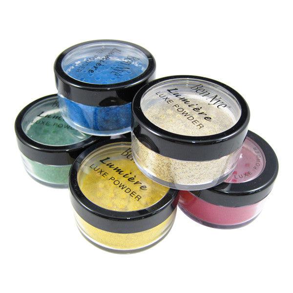 Ben Nye Lumiere Luxe Sparkle Powder - High Pigment Shimmer Makeup for Face & Body - Perfect for Halloween, Cosplay & Special Effects Makeup