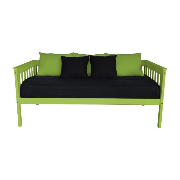VersaLoft Mission Daybed - Solid Wood Modern Sofa Bed with Storage for Living Room, Guest Room & Small Spaces | Perfect for Lounging, Sleeping & Extra Seating