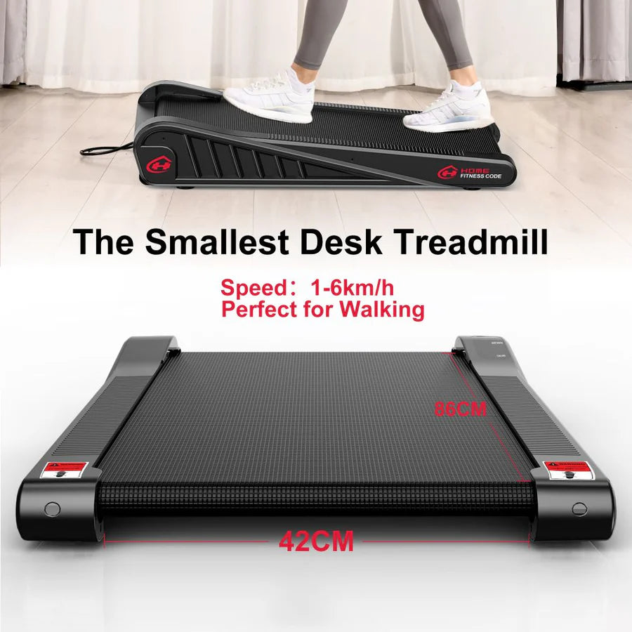 F521 Treadmill with 1-6KM/H Speed & 5% Fixed Incline - Perfect for Home Gym, Cardio Workouts & Indoor Fitness Training