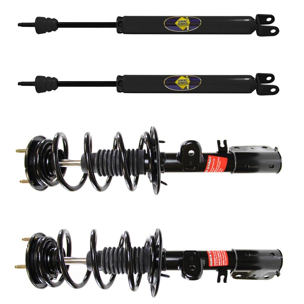 Monroe Front & Rear Shocks Struts for 2014-2018 Ford Police Interceptor Utility - 77-69412FF | BuyAutoParts | Smooth Ride for Police Vehicles & Fleet Use