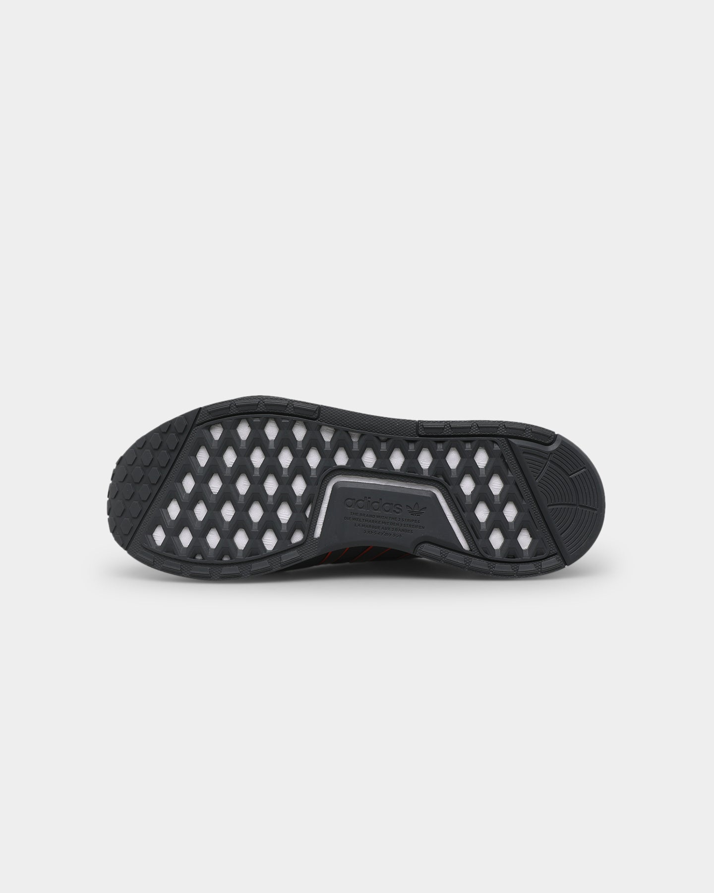 Adidas NMD_V3 Running Shoes - Grey Six/Solar | Lightweight & Comfortable for Men's Casual Wear, Gym & Daily Walking