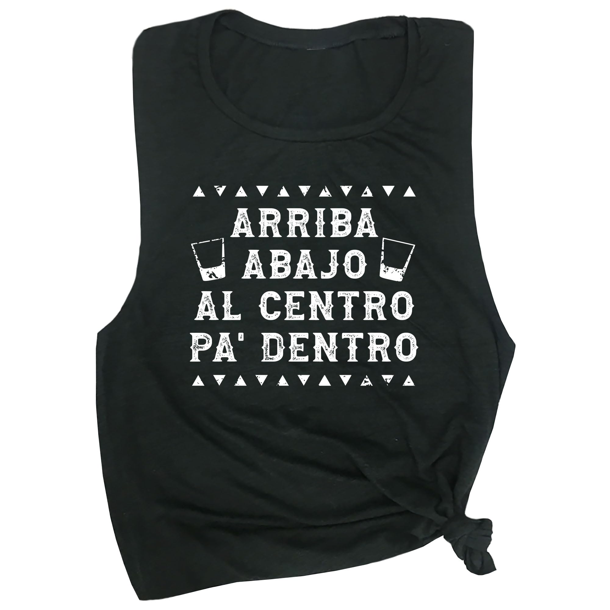 Funny Cinco de Mayo Workout Tank Top - Women's Muscle Tee for Gym & Fitness