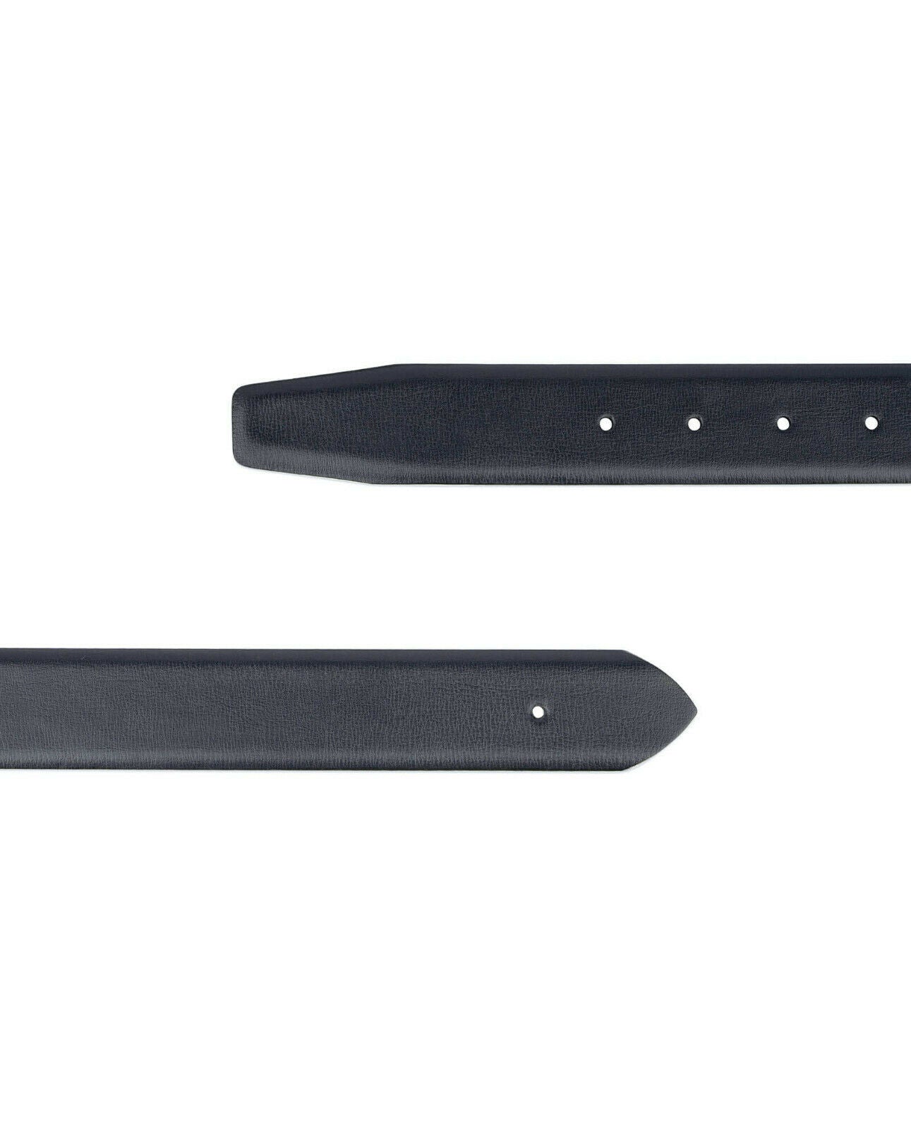 Genuine Leather Navy Blue Men's Belt Strap for Fendi Buckle 35mm Replacement - Perfect for Casual, Business & Formal Outfits