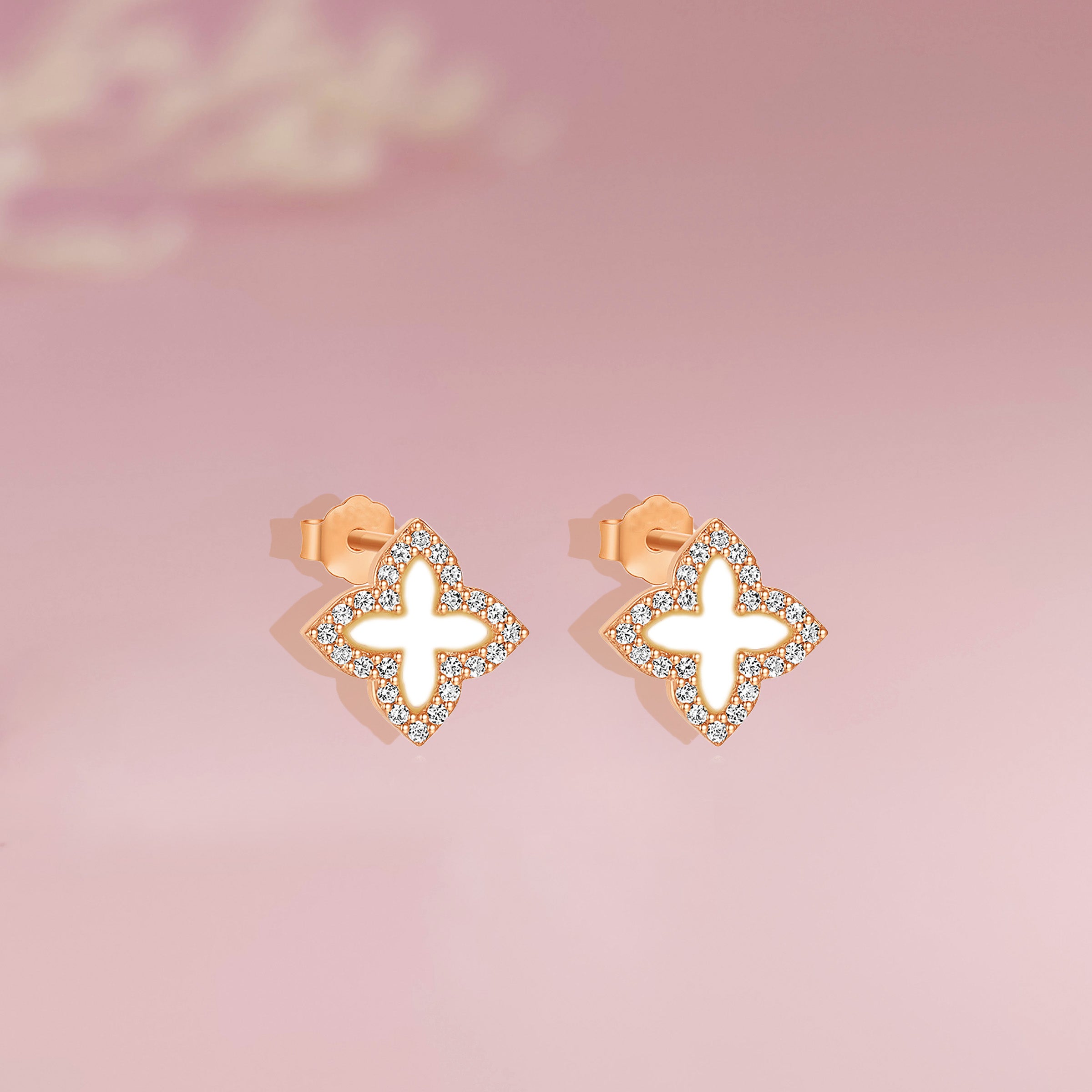 Sparkling Clover Breastmilk Earrings - Unique Keepsake Jewelry for Nursing Moms, Breastfeeding Gifts, Mother's Day Present - Perfect for Special Occasions & Cherished Memories