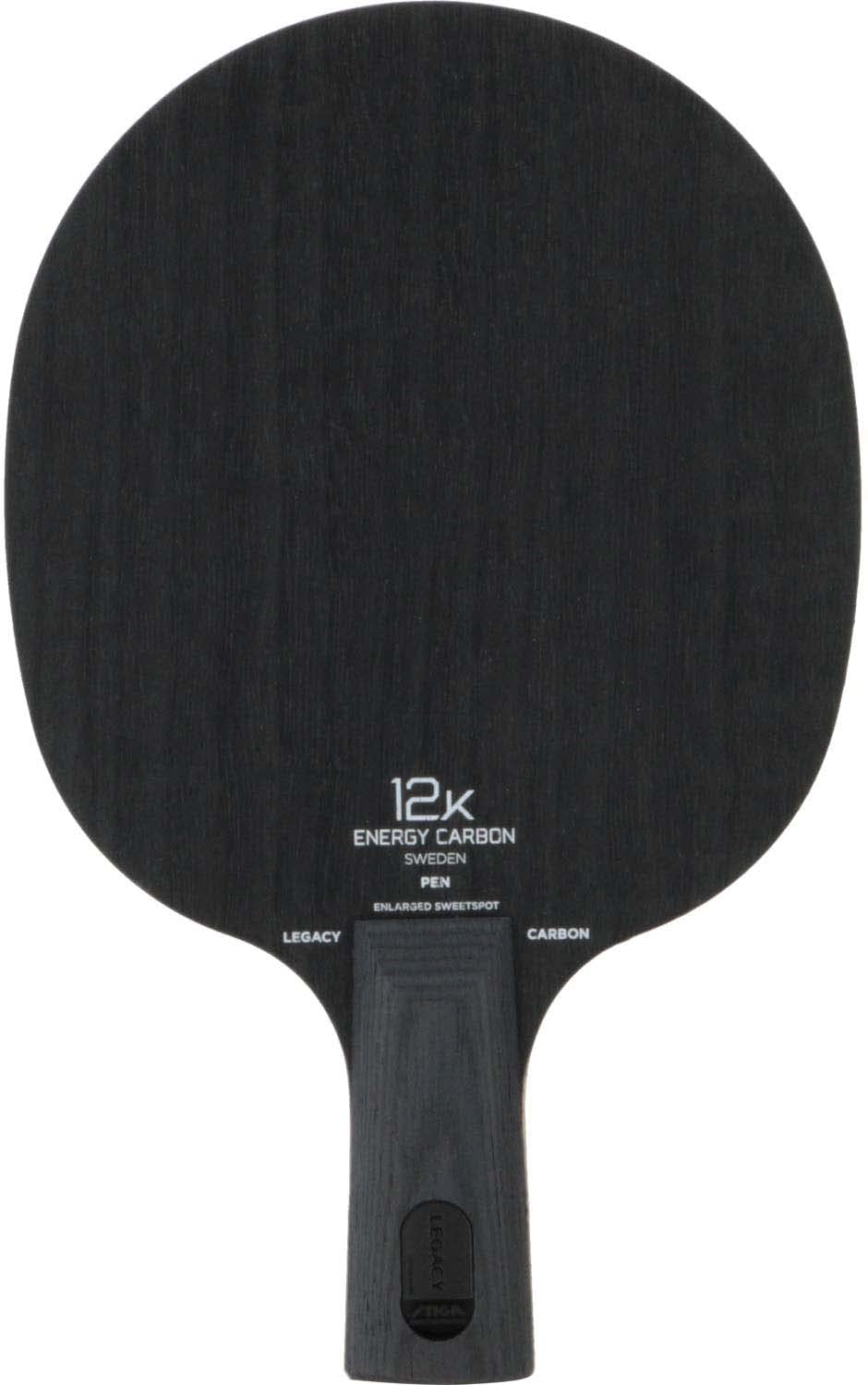 STIGA Legacy Carbon Table Tennis Paddle - 12K Energy Carbon Fiber Blade for Professional & Recreational Play - Perfect for Tournaments, Training & Home Use